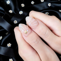 Artnailery · Blossom Shore | Everyday & Seasonal Collection (10 pcs Handmade Press-On Nails)