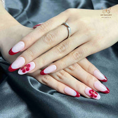 Artnailery · Crimson Petal | Everyday Elegance Collection